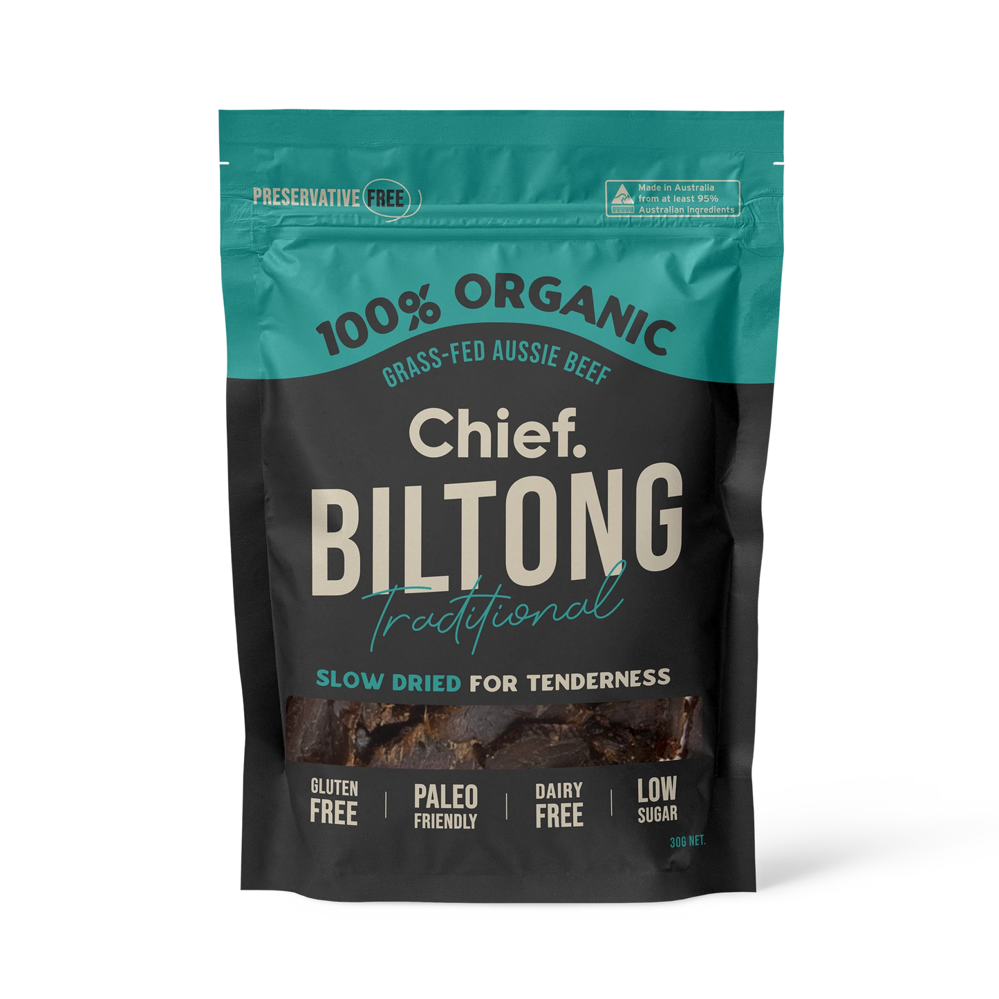 Organic Biltong - Traditional