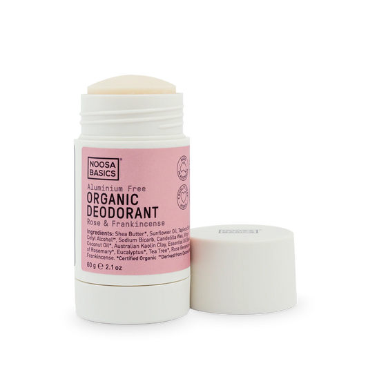 Organic Deodorant Stick - Rose & Frankincense
