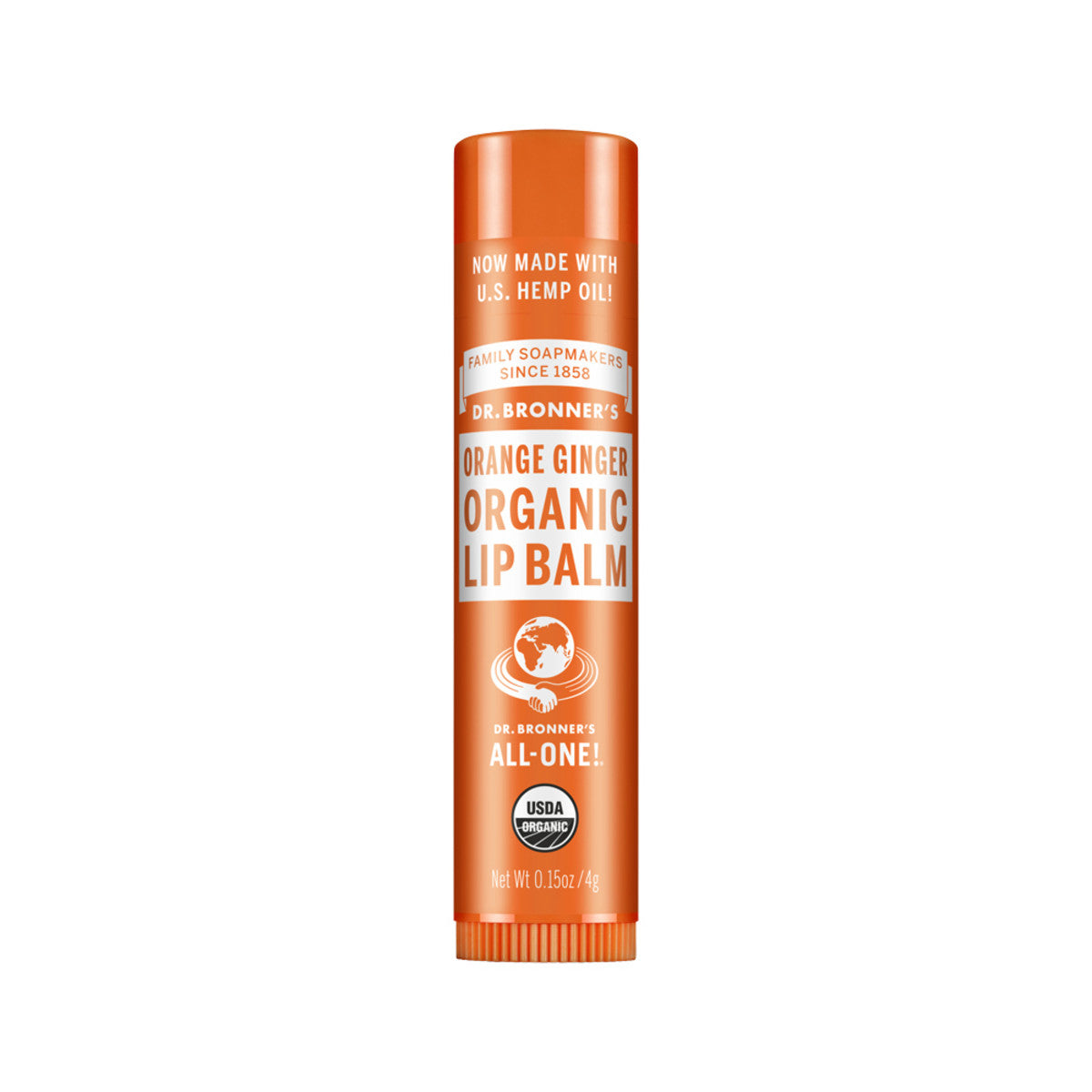 Organic Lip Balm - Orange Ginger