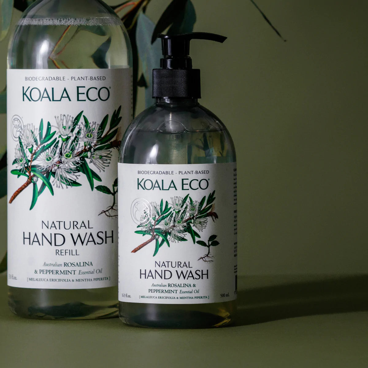 Natural Hand Wash - Rosalina & Peppermint