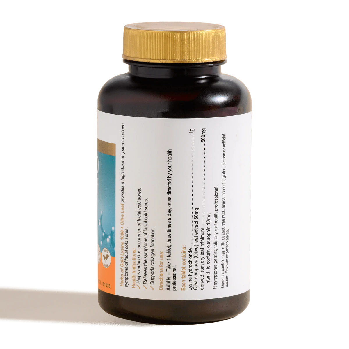 Lysine 1000 + Olive Leaf