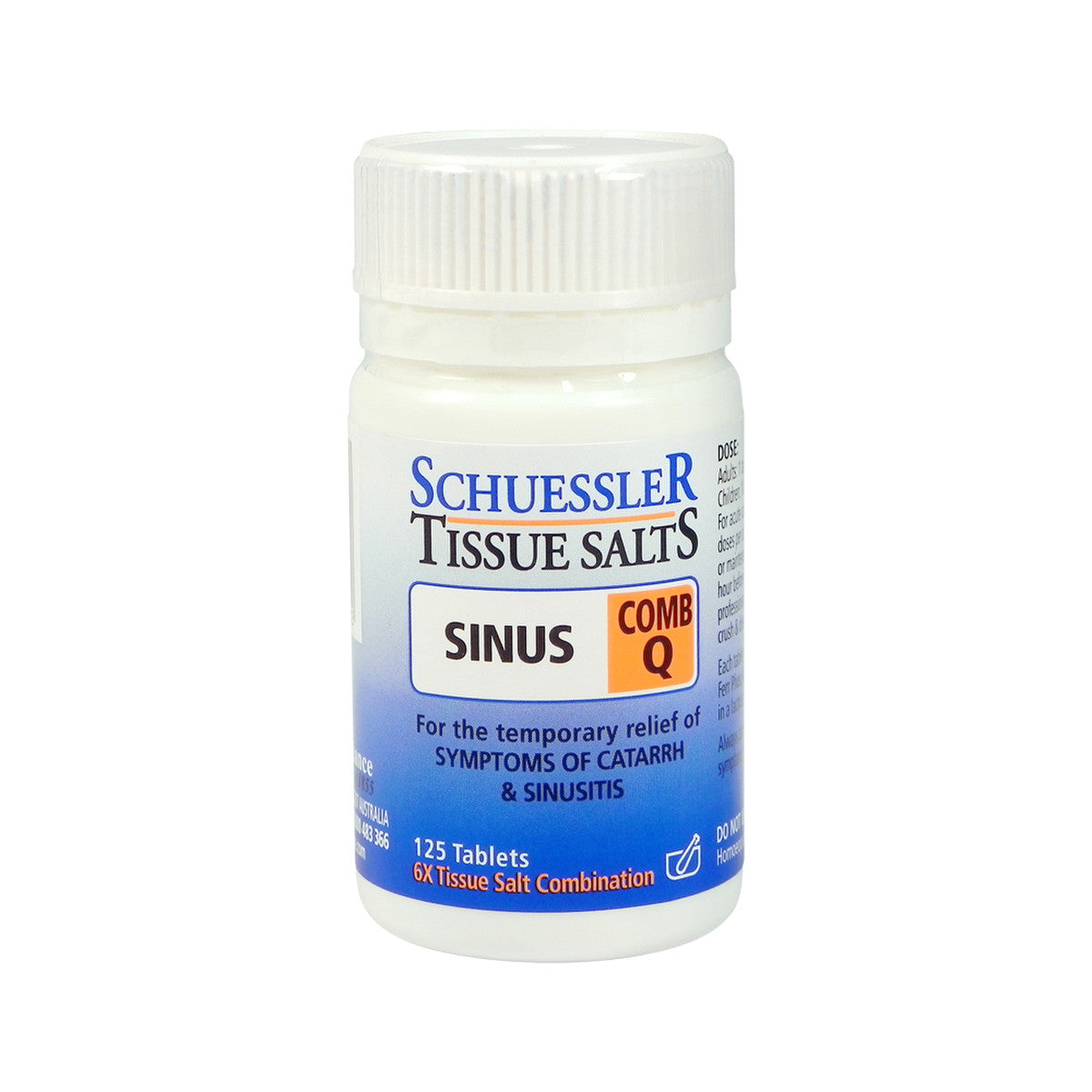 Schuessler Tissue Salts - Calc Comb Q(Sinus)