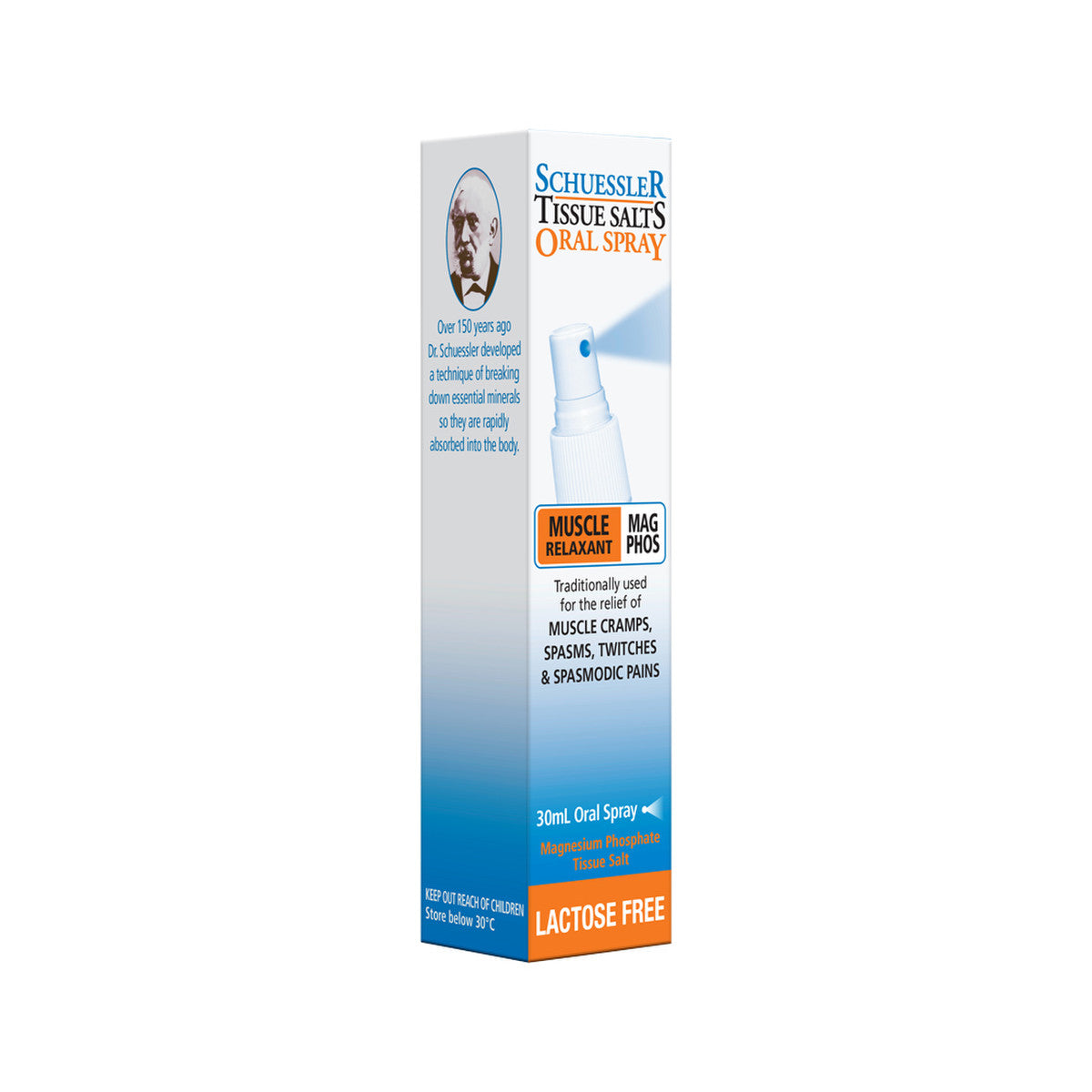 Schuessler Tissue Salts - Mag Phos (Muscle Relaxant) Spray