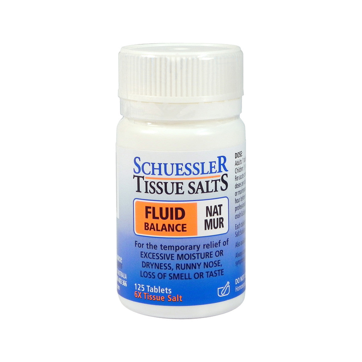 Schuessler Tissue Salts - Nat Mur (Fluid Balance)