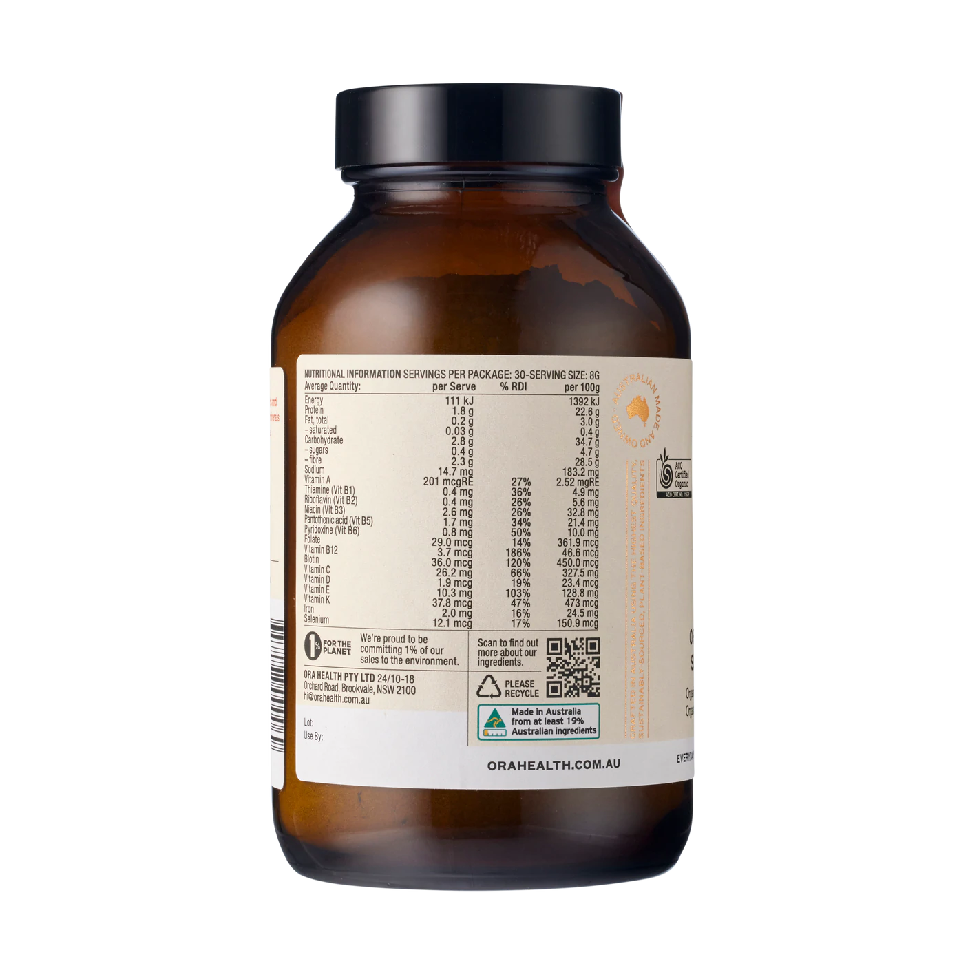 Organic Greens Superpowder+ Oral Powder