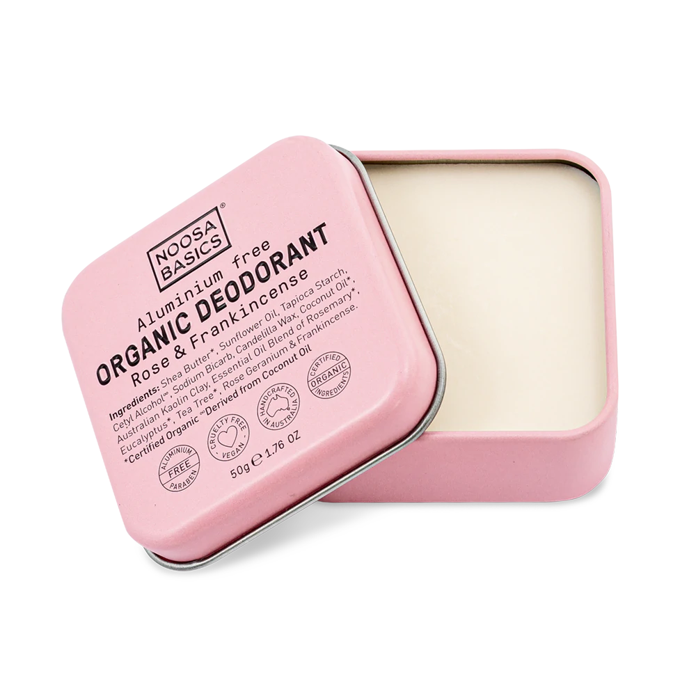 Organic Deodorant - Rose & Frankincense
