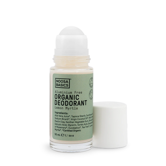 Roll On Organic Deodorant - Lemon Myrtle