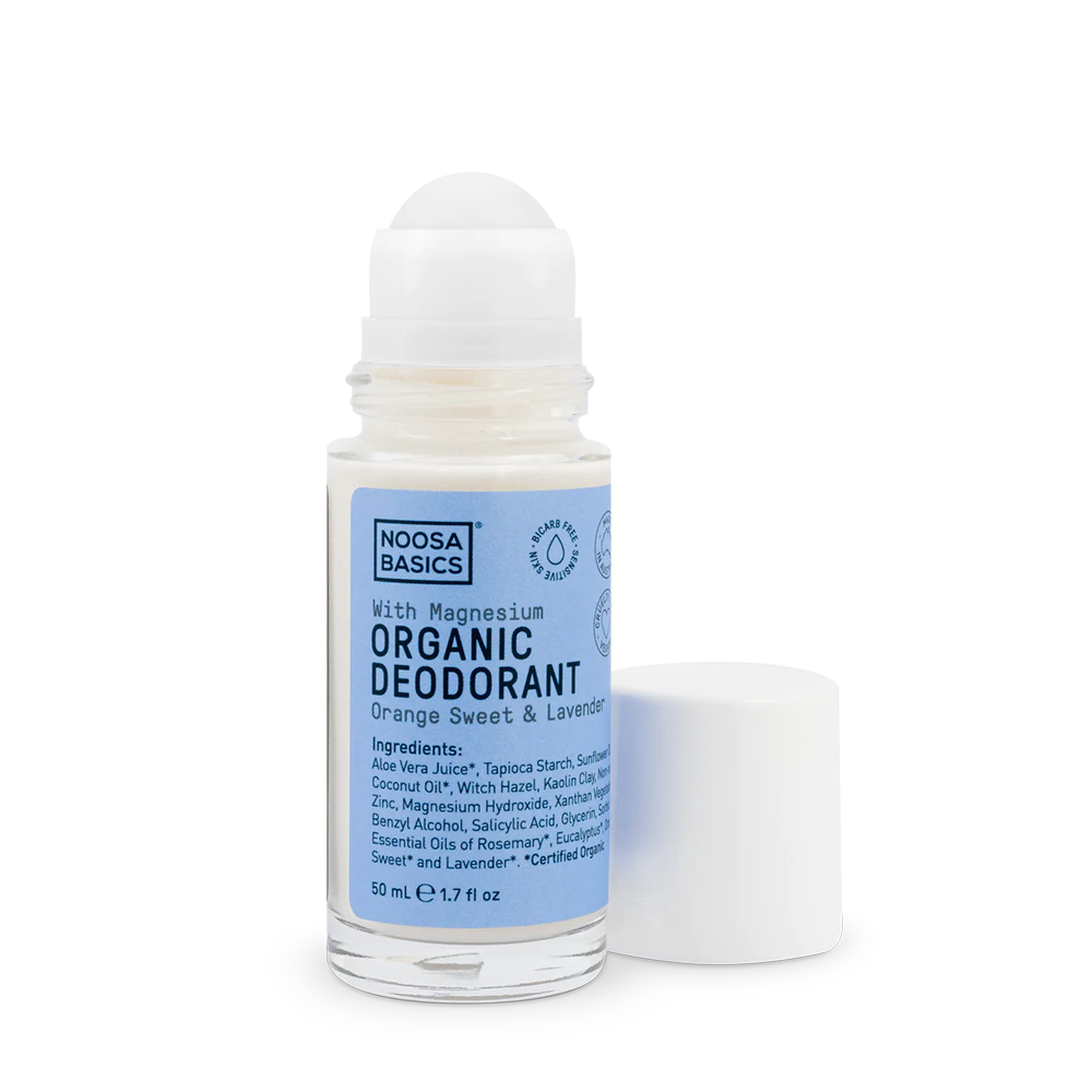 Roll On Organic Deodorant - Orange Sweet & Lavender