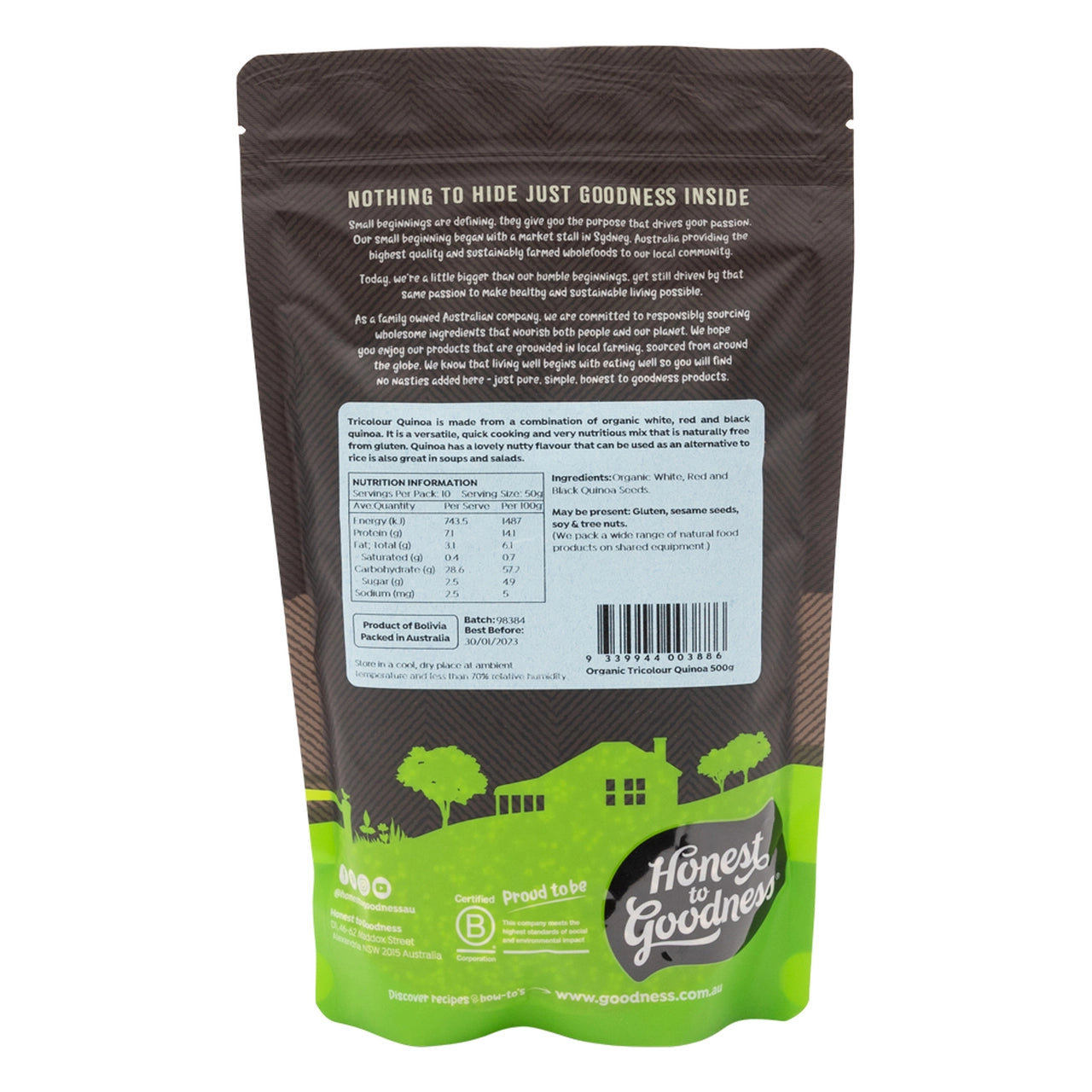 Organic Tricolour Quinoa