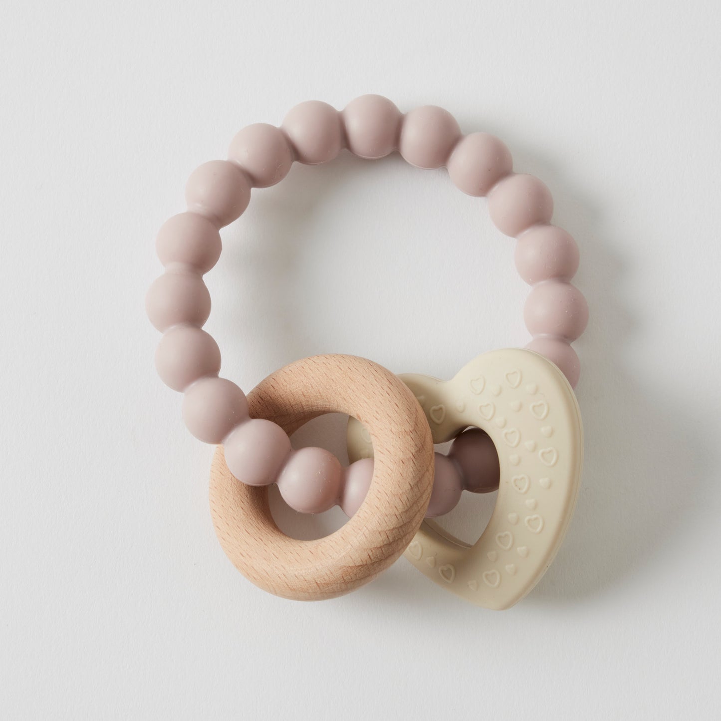 Mika Silicone & Wood Teethers