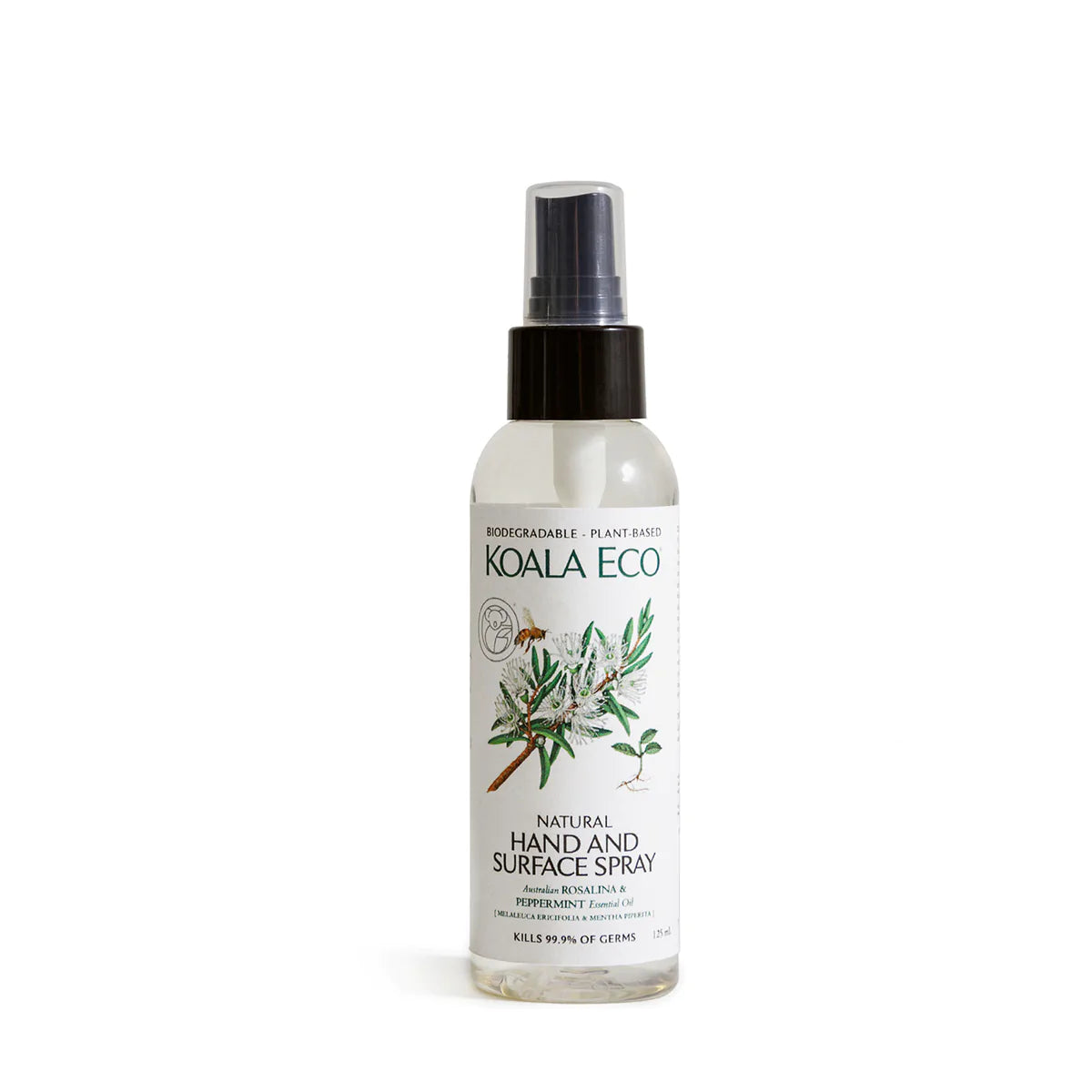Natural Hand & Surface Spray - Rosalina and Peppermint