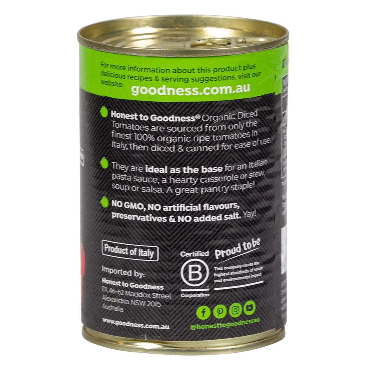 Organic Diced Tomatoes