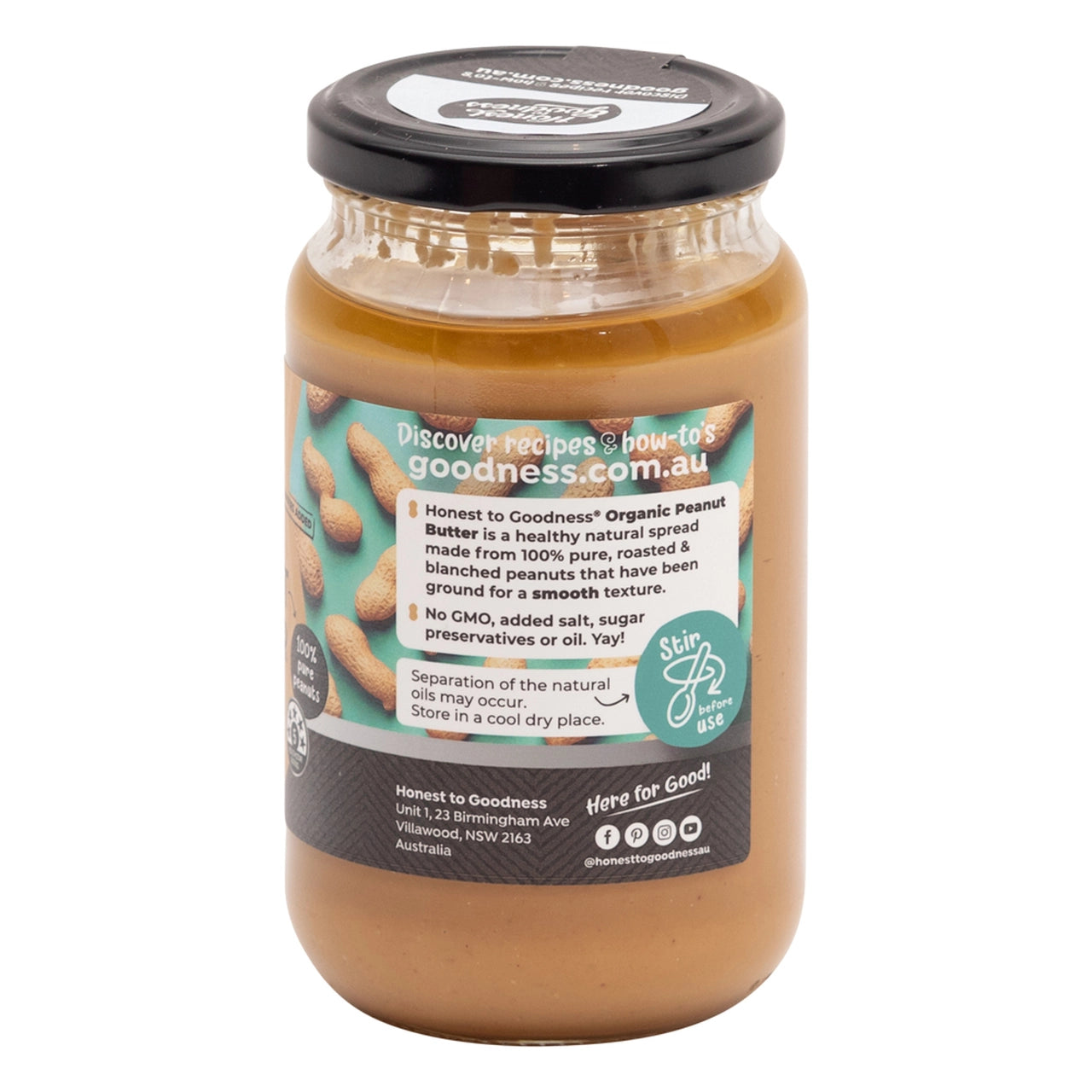 Organic Smooth Peanut Butter