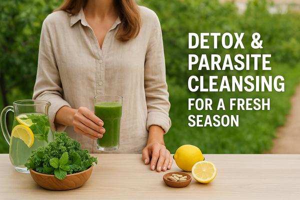 Frühlingskur: Entgiftung und Parasitenreinigung für eine frische Saison