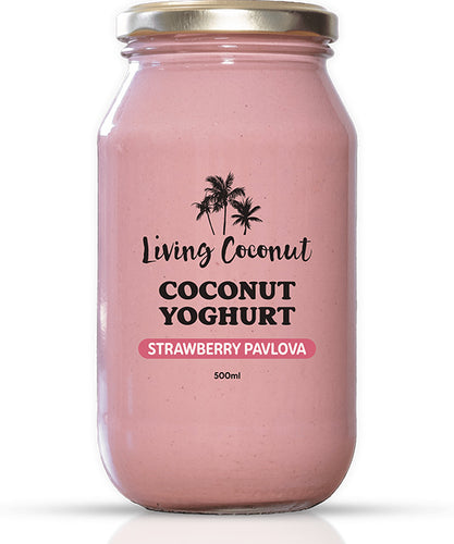Coconut Yoghurt - Strawberry Pavlova