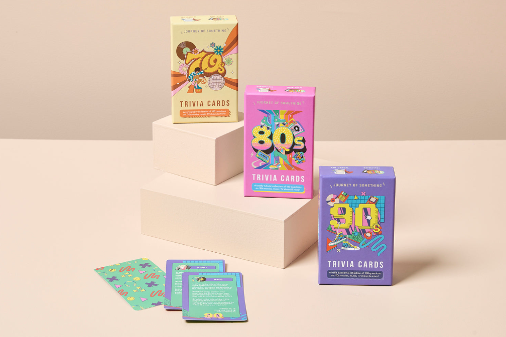 80's Trivia Cards