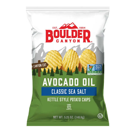 Kettle Style Potato Chips - Avocado Oil - Classic Sea Salt
