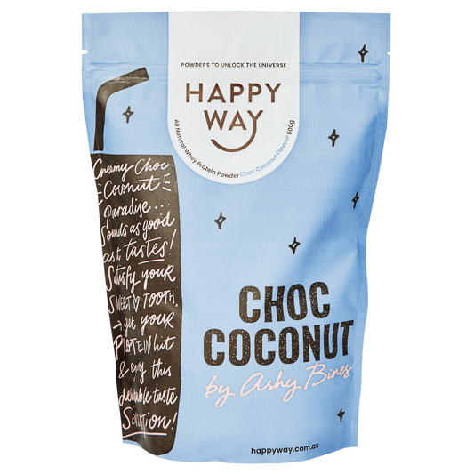 Whey Protein Powder - Ashy Bines Choc Coconut