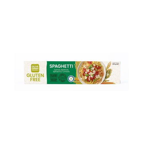 Spaghetti - Quinoa, Beetroot, Spinach & Turmeric