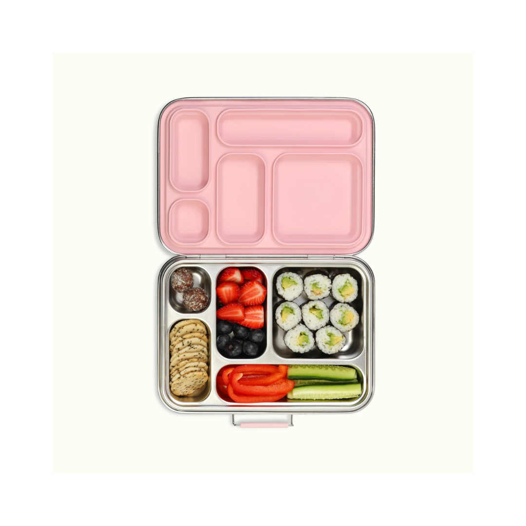5 Compartment Stainless Steel Bento Lunch Box
