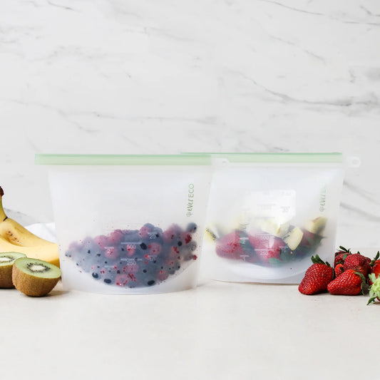 Reusable Silicone Food Pouches 2pk
