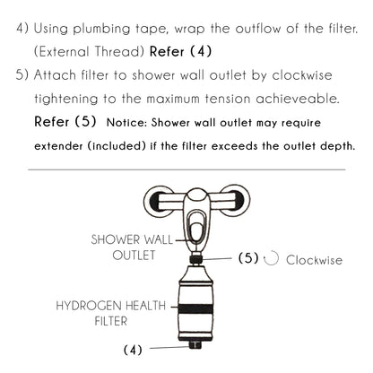 Shower Water Filter