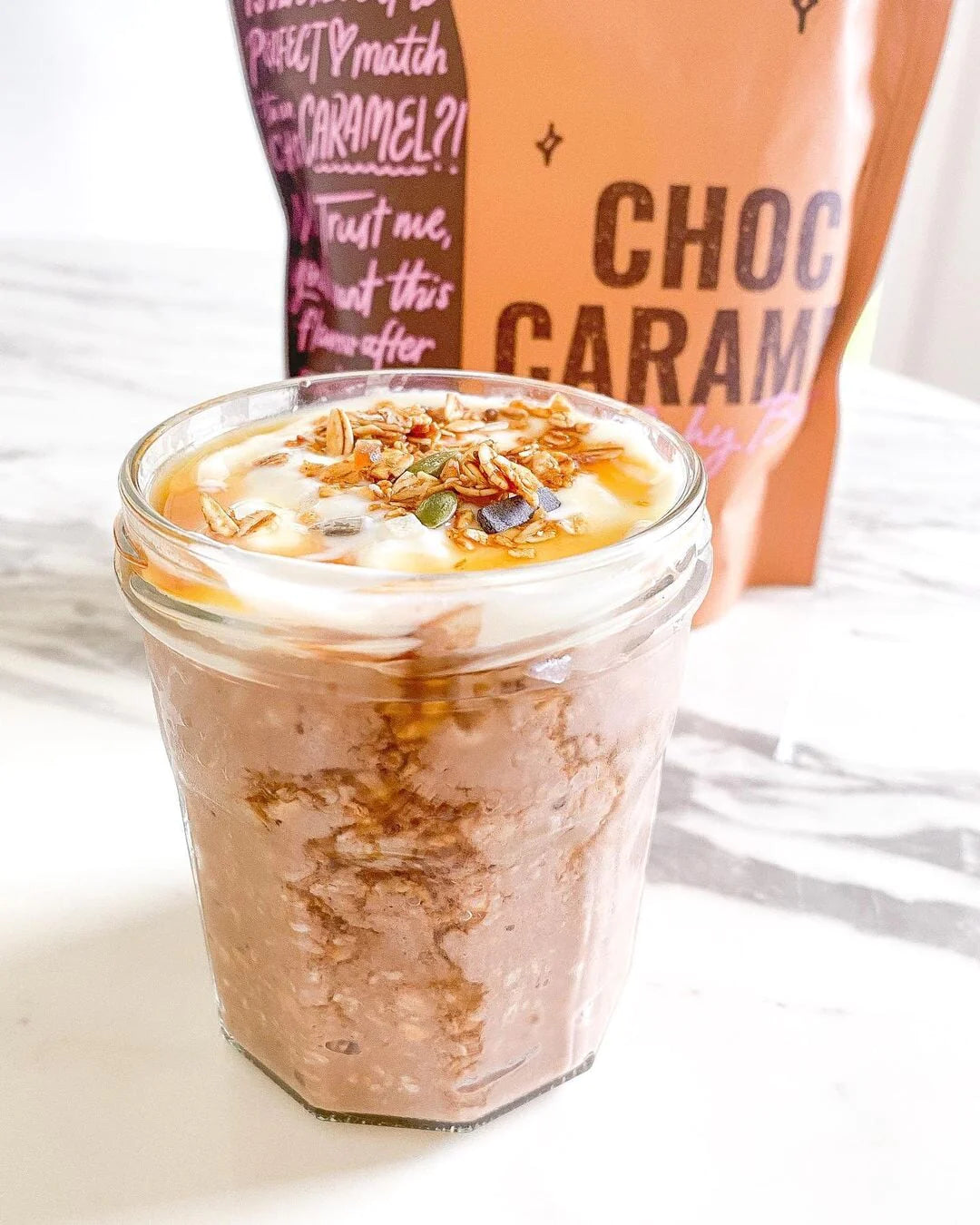 Vegan Protein Powder - Ashy Bines Choc Caramel