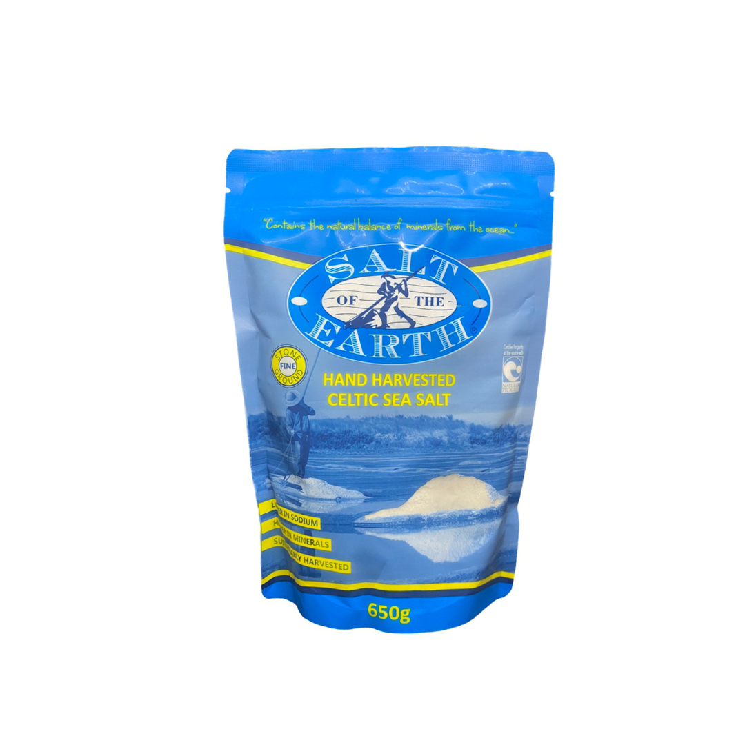 Hand Harvested Celtic Sea Salt - Fine
