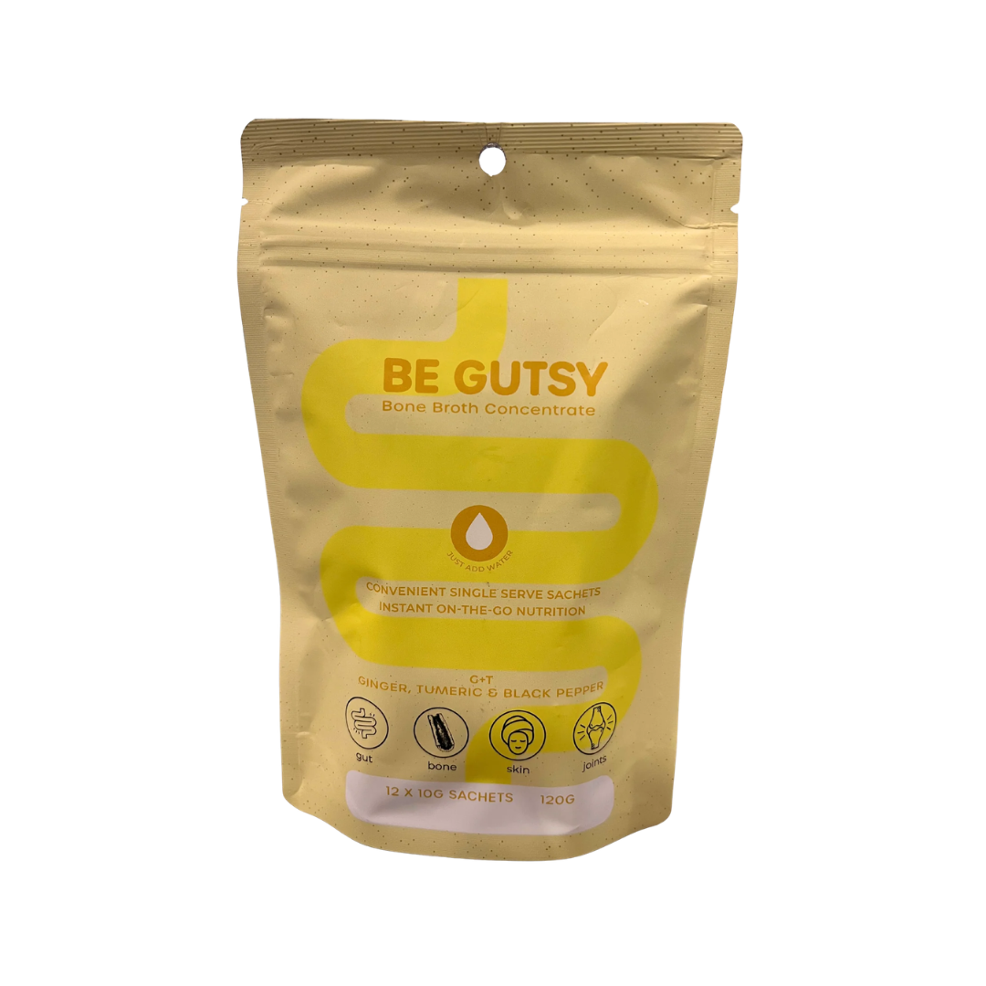 Bone Broth Sachets - Ginger, Turmeric & Black Pepper (G+T)
