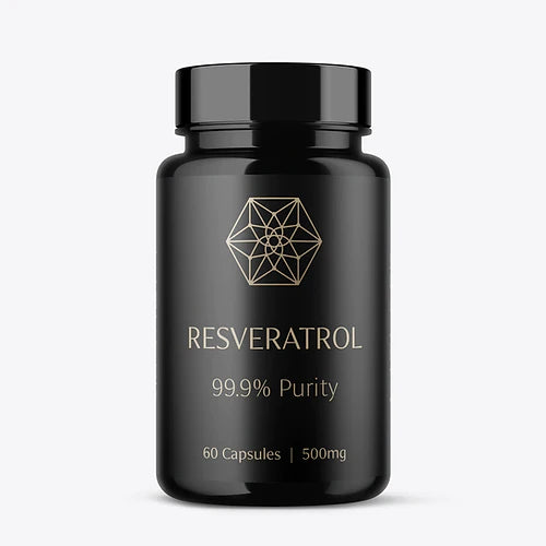 Resveratrol Capsules 100% Pure (500mg)