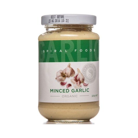 Organic Minced Garlic