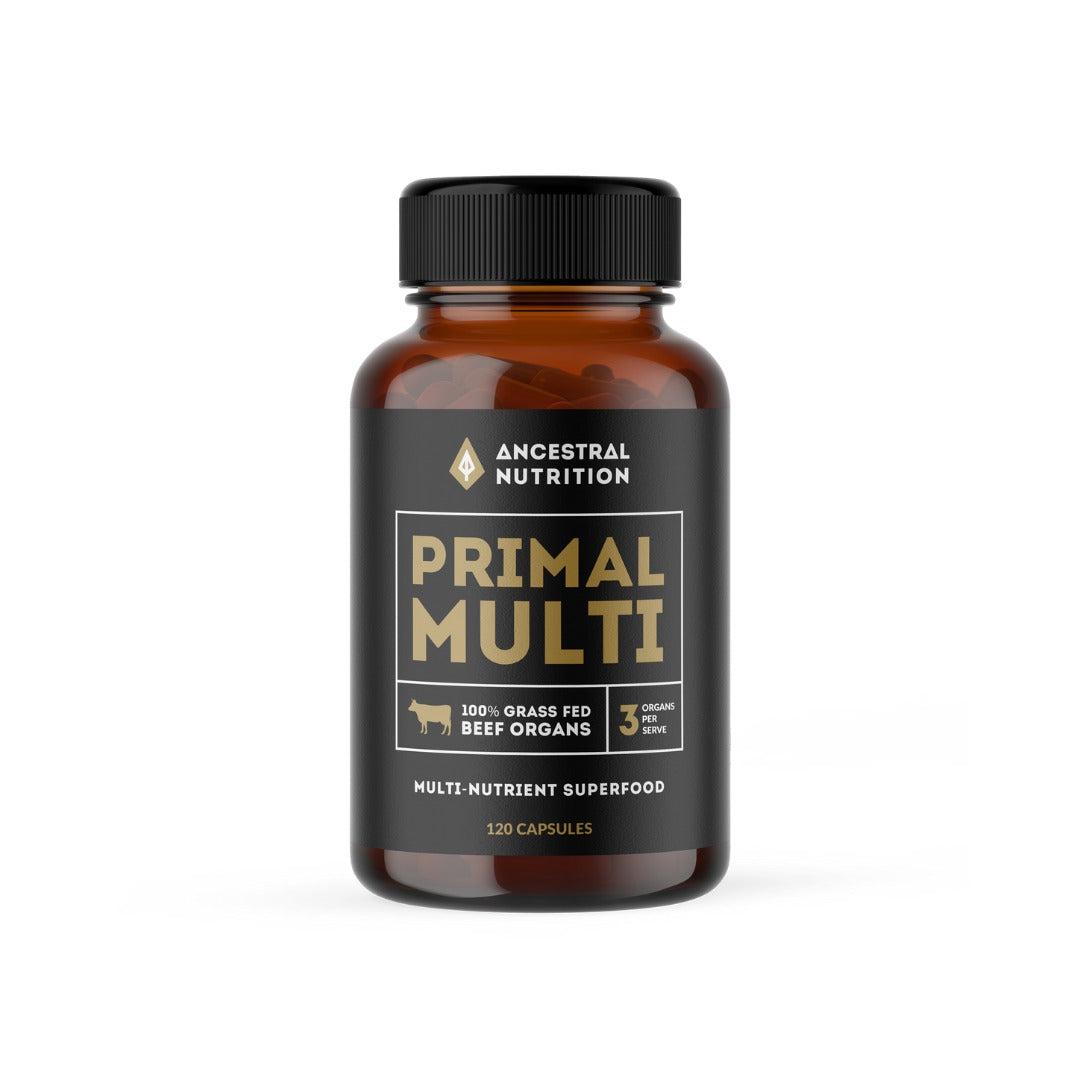 Primal Multi - Beef Organ Capsules - 100% Grass Fed