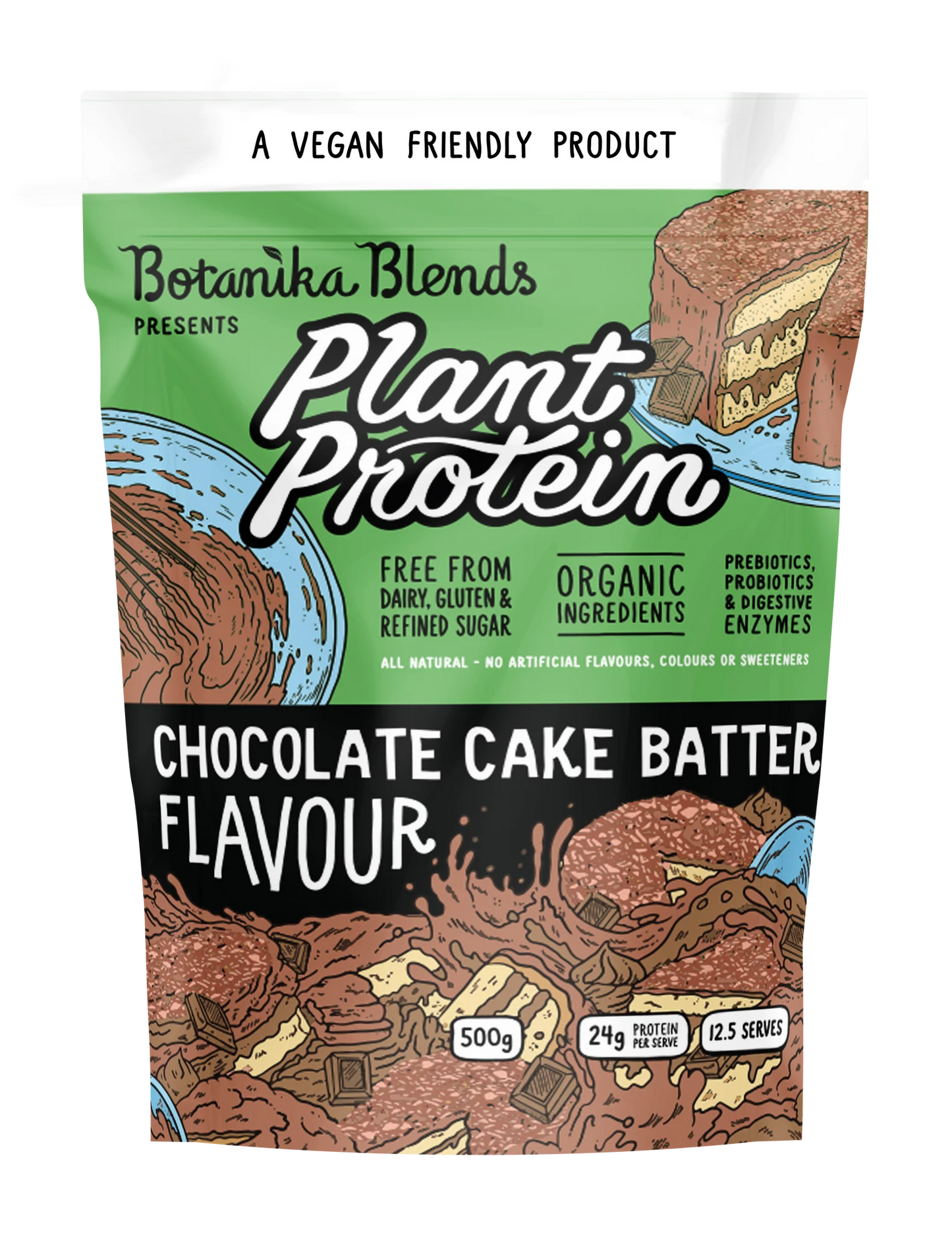 Plant Protein - Chocolate Cake Batter Flavour