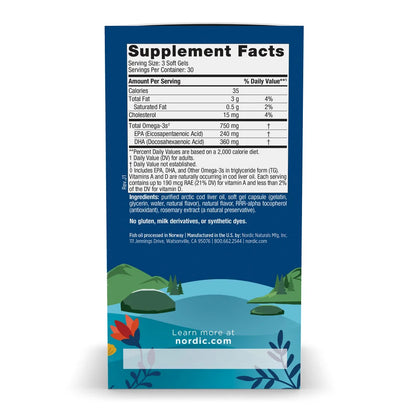 Arctic Cod Liver Oil - Gel Capsules