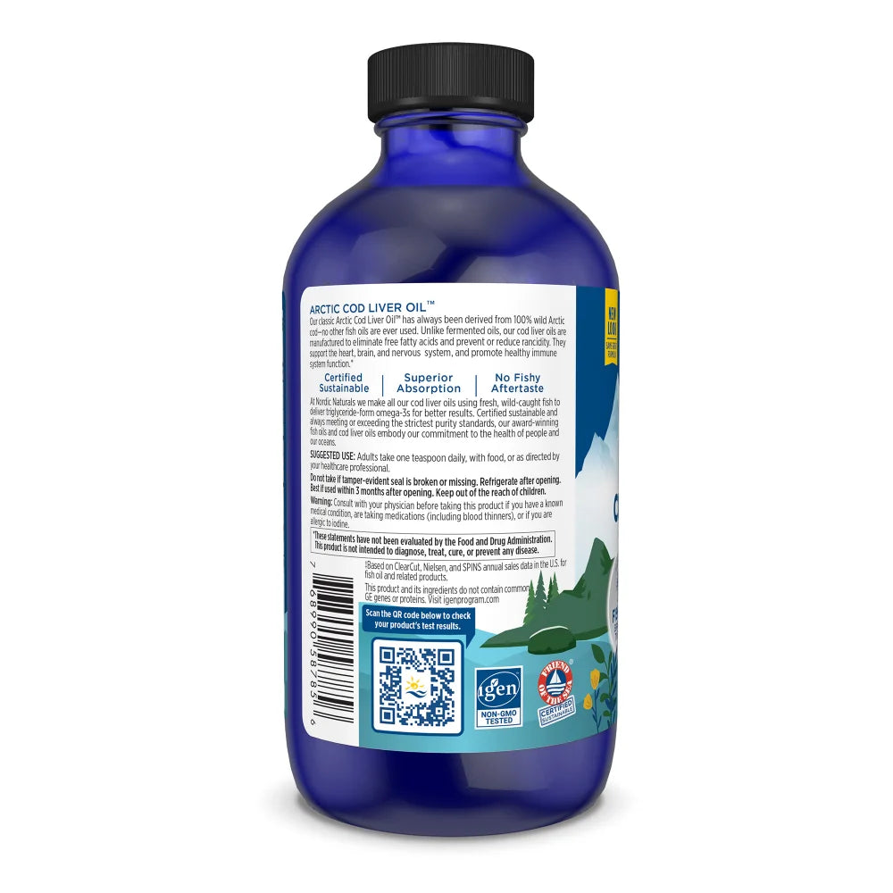 Arctic Cod Liver Oil - Lemon