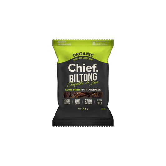 Organic Biltong - Chipotle & Lime
