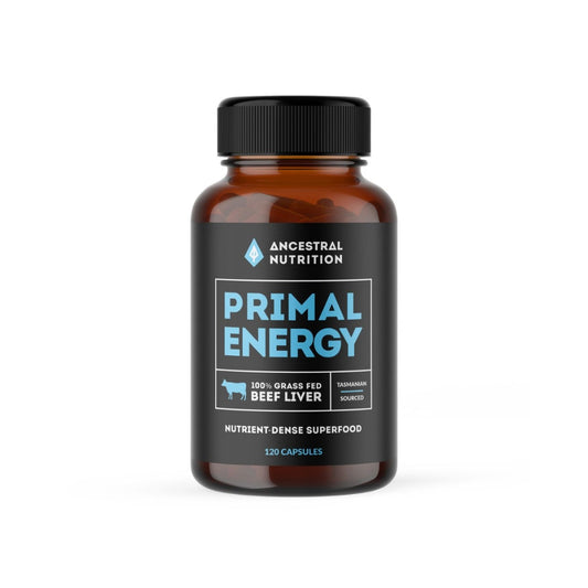 Primal Energy - Beef Liver Capsules - 100% Grass Fed