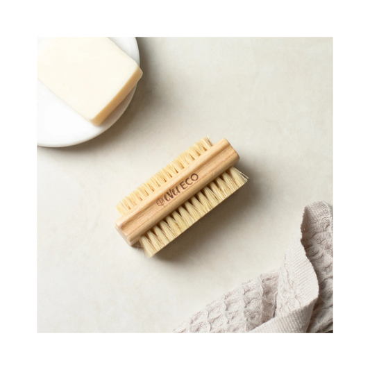 Bamboo Nail Brush, Sisal Bristles