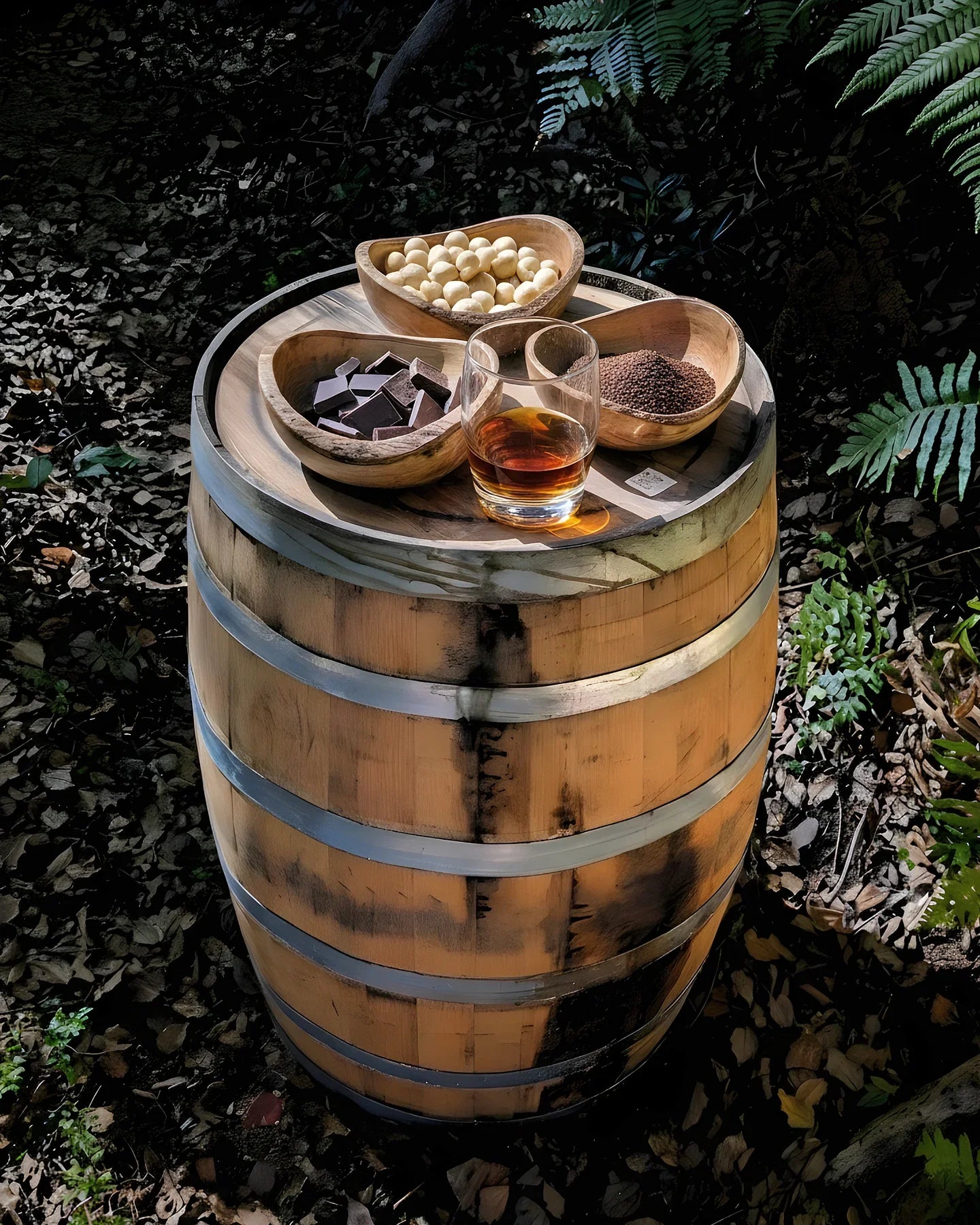 Smoked Macadamia & Outcask Rum BBQ Sauce