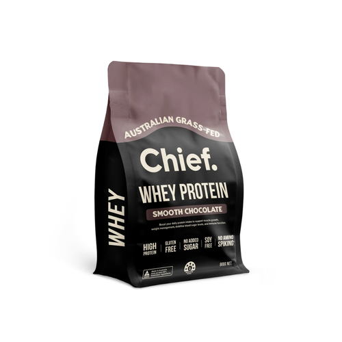 Grass-fed Whey Protein Powder - Smooth Chocolate