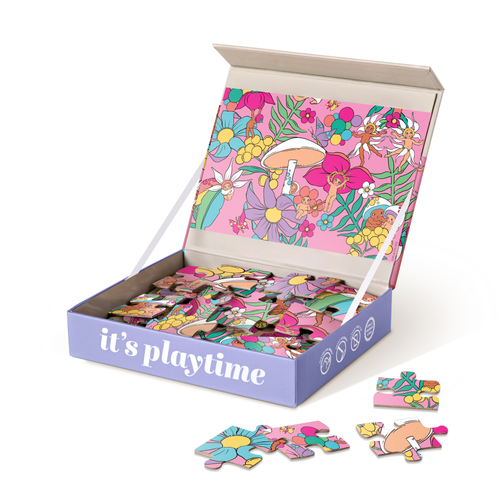 24-teiliges Kinderpuzzle – Gartenparty