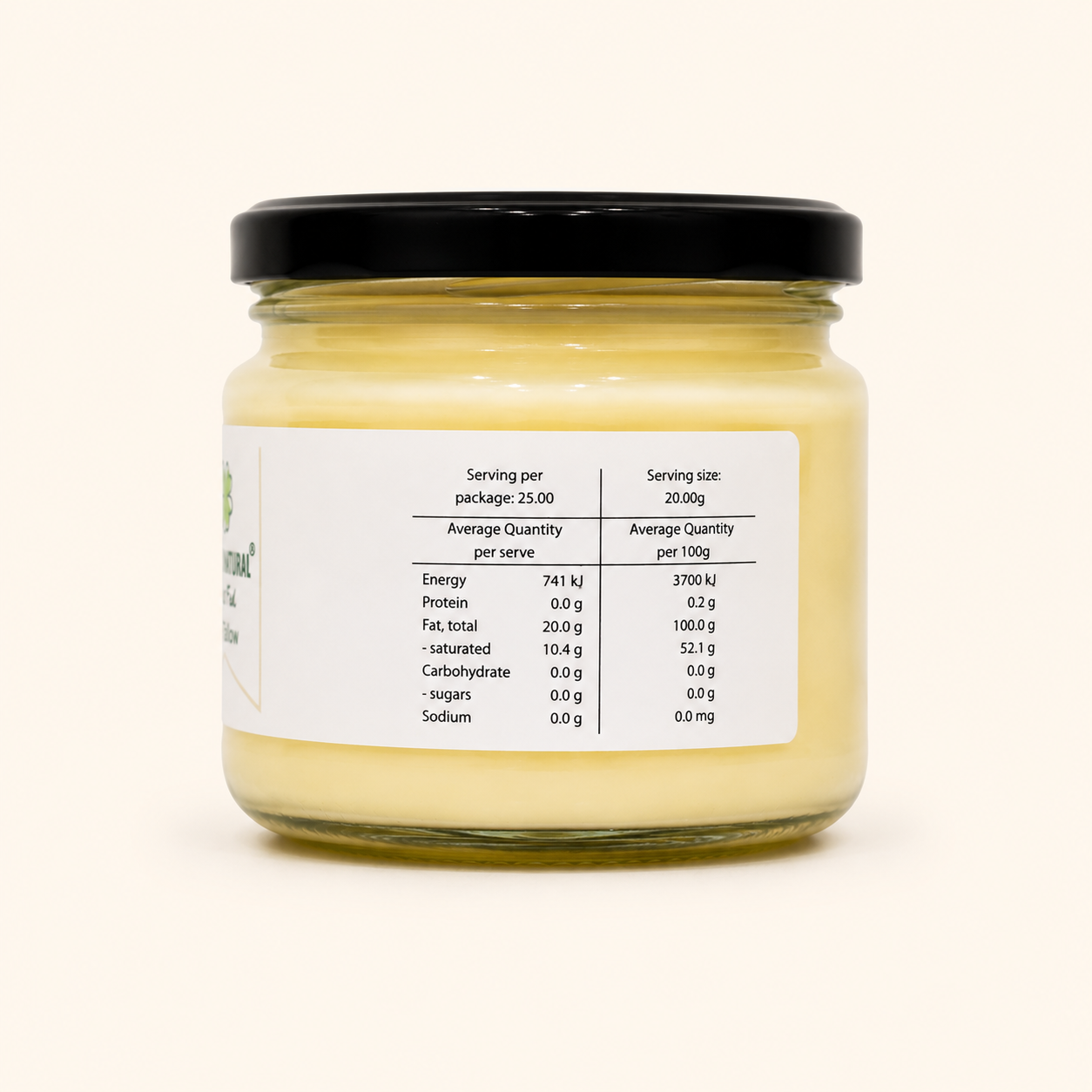 Grass Fed Beef Tallow