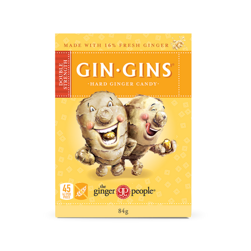 Gin Gins – Doppelt starkes, hartes Ingwerbonbon