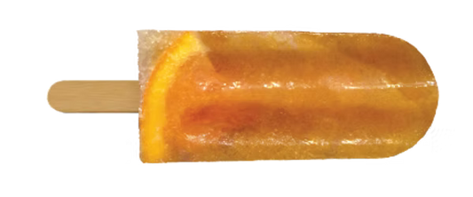 Freshly Squeezed Orange Ice Block