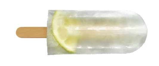 Organic Lime & Mint Ice Block