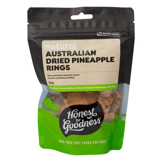 Organic Dried Pineapple Rings