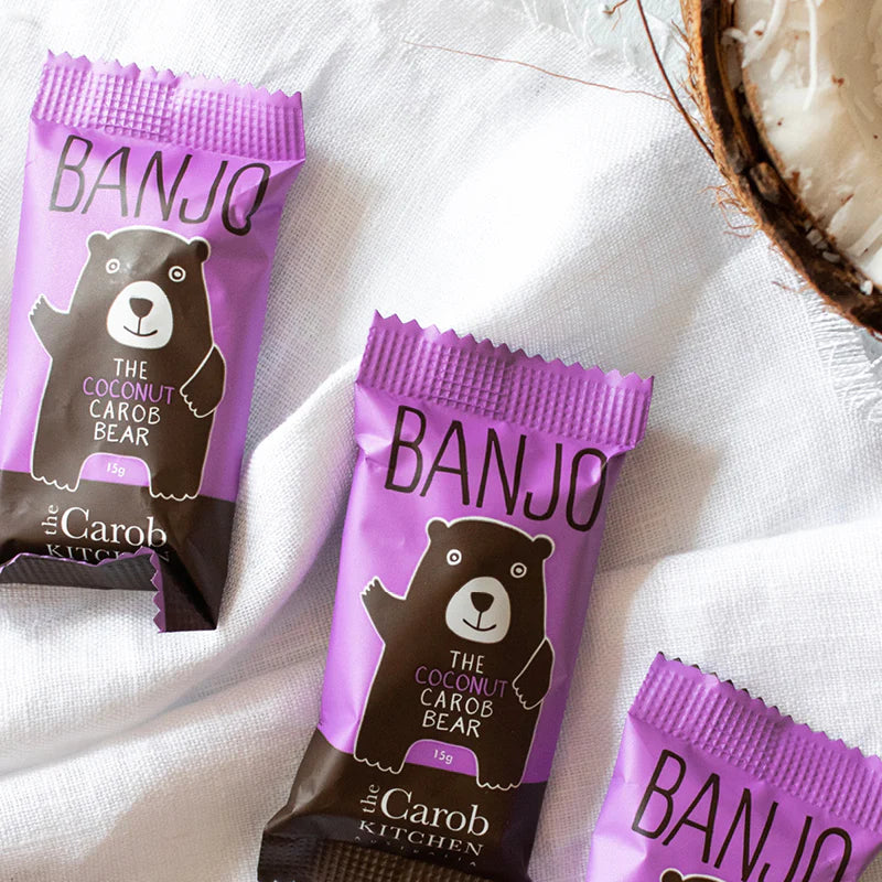 Banjo Bear - Coconut - 8 pack