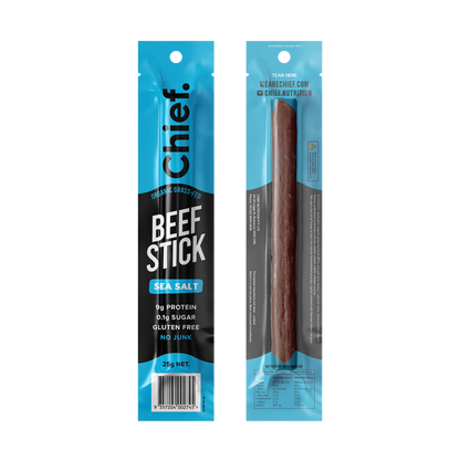 Grass Fed Beef Stick - Sea Salt