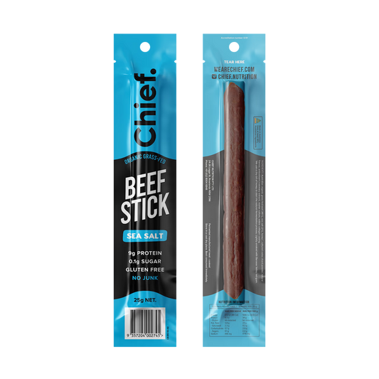 Grass Fed Beef Stick - Sea Salt
