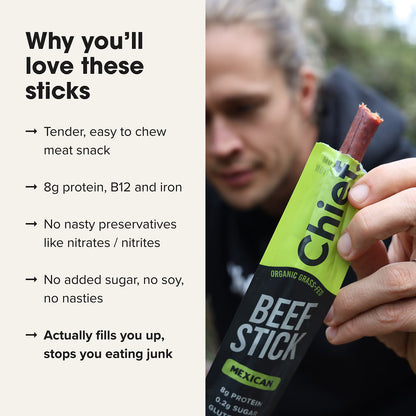 Grass Fed Beef Stick - Mexican
